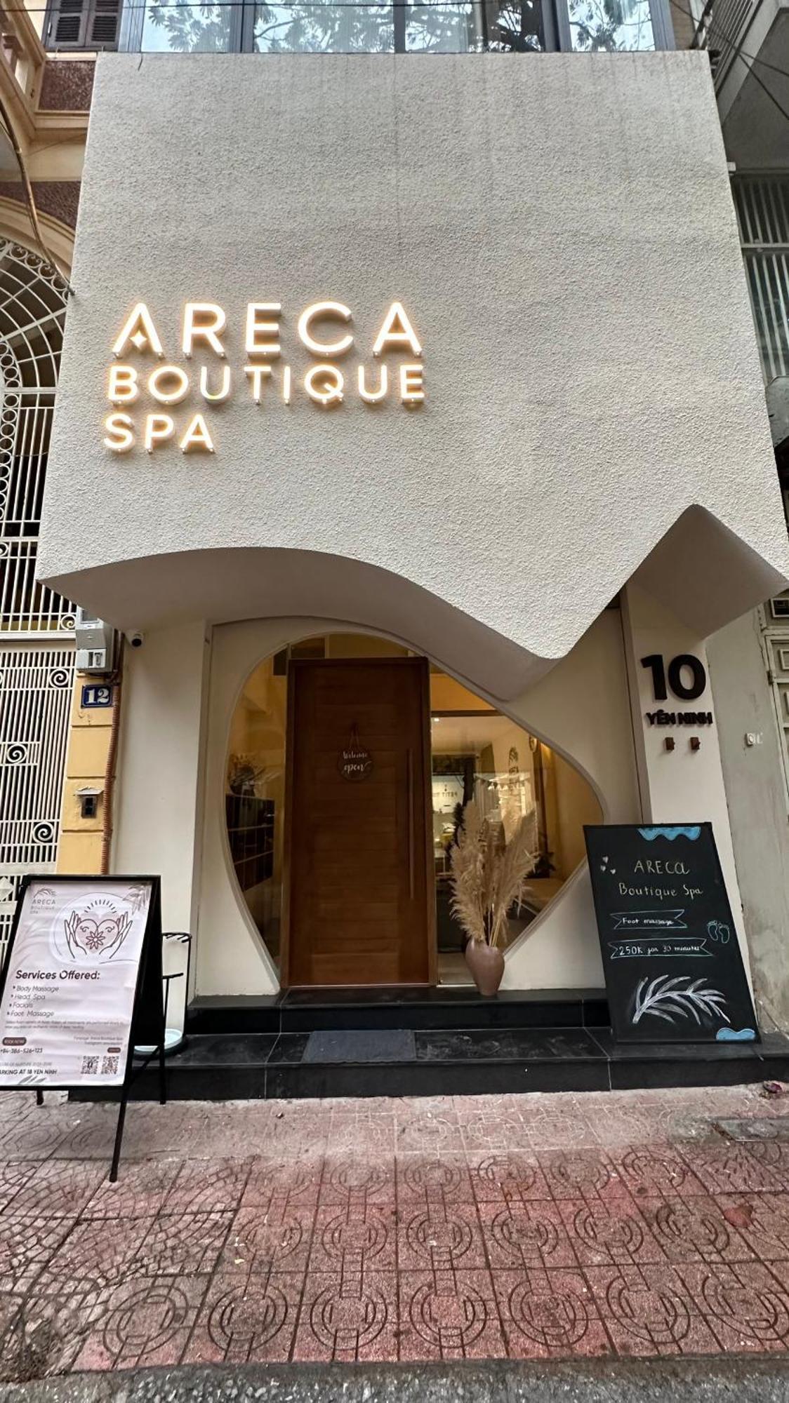 Areca Luxury Homestay & Spa Ba Dinh Hanói Exterior foto